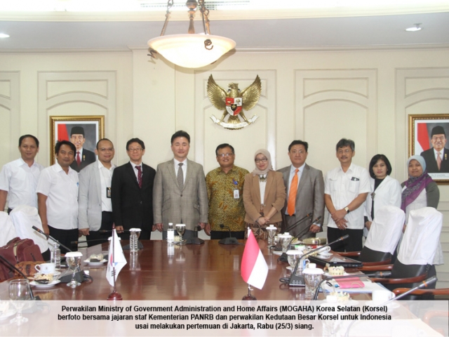 Indonesia - Korea Siapkan MoU Kerjasama Reformasi Birokrasi