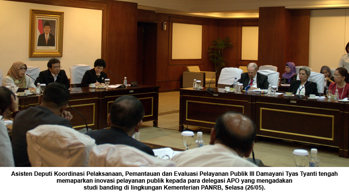 Delegasi APO Pelajari Reformasi Birokrasi Indonesia