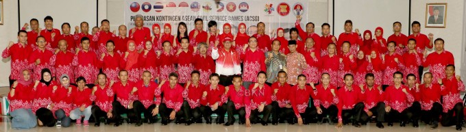 PNS Indonesia Siap Berlaga di 1st ASEAN Civil Service Games (ACSG) Malaysia